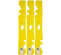 CUB CADET 742P05094-X Lot de 3 lames Xtreme avec trou en forme de S pour Enduro XT1-LT50 Ultima ZT1-50 ZT2-50 43,9 cm