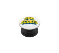 Cub Scouts Comic Book Adventure Style Typographie Graphique PopSockets PopGrip Adhésif