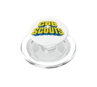 Cub Scouts Comic Book Adventure Style Typographie Graphique PopSockets PopGrip pour MagSafe