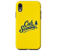 Cub Scouts - Do Your Best Retro Scouting Script Coque pour iPhone XR