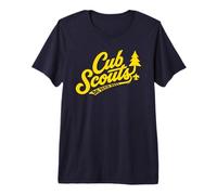 Cub Scouts - Do Your Best Retro Scouting Script T-Shirt Haut de Gamme