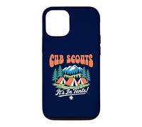 Cub Scouts: It's in Tents! Funny Camping & Outdoor Scouting Coque pour iPhone 12/12 Pro