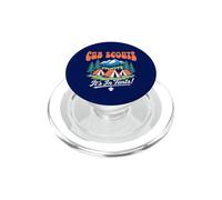 Cub Scouts: It's in Tents! Funny Camping & Outdoor Scouting PopSockets PopGrip pour MagSafe