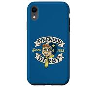 Cub Scouts Pinewood Derby Vintage Cartoon Racer Coque pour iPhone XR