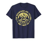 Cub Scouts The Mountains are Calling Vintage Randonnée T-Shirt
