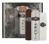 Cuba Black Eau De Toilette Homme Eau De Toilette 100ml + 100ml Aftershave Lotion + 200ml Deodorant