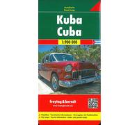 Kuba, Autokarte 1:900.000 by Kartogr Afiai V Allalat NEUF