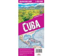 Cuba (Cuba) carte routière touristique laminée 1:650 000