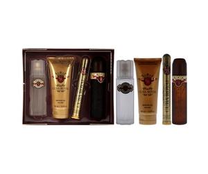 Cuba Cuba Royal For Men 4 Pc Gift Set 3.3oz EDT Spray, 1.17oz EDT Spray, 3.3oz After Shave, 6.7oz Shower Gel