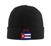 Cuba, Drapeau cubain, Chapeau tricoté pour Femmes, Hommes, Bonnet, Bonnets d’Hiver, Casquettes au Crochet Acrylique