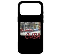 Cuba Fine Art Vintage Car Street Scène Coque pour iPhone 17 Pro Max