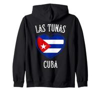 Cuba Flag Heart Las Tunas City Sweat à Capuche