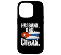 Cuba Flag Pride DNA Cuban Husband Dad Love Proud Fathers Day Coque pour iPhone 14 Pro