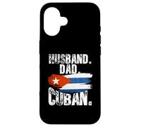 Cuba Flag Pride DNA Cuban Husband Dad Love Proud Fathers Day Coque pour iPhone 16