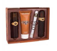 Cuba Gold Set Edt 100 ml + Edt 35 ml + Afer Shave 100 ml + Shower Gel 200 ml