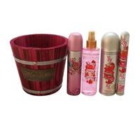 Cuba Heartbreaker Par Cuba Pour Femmes - Coffret Cadeau 4 Pièces 3.3 Oz Edp Spray, 1.7 Oz Edp Spray, 6.6 Oz Body Spray, 6.6 Oz Body
