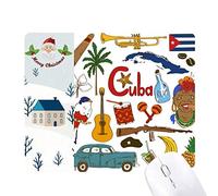 cuba landscap animaux drapeau national cadeau de noël maison tapis de souris