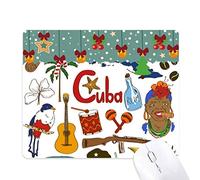 cuba landscap animaux drapeau national tapis de souris en jeu - office mat noël