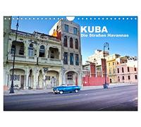 Cuba - Les rues de La Havane, Version française (Calendrier mural 2026 DIN A4 portrait), Calendrier CALVENDO mensuel