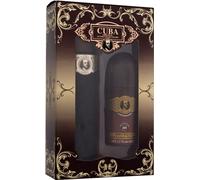 Cuba Original Gold Set de parfums : Eau de Toilette 100 ml + Roll-On Déodorant 50 ml