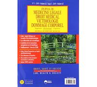 CUBA:REGARD ETHIQUE-SANTEetBIOTECHNOLOGIES-DROIT SANTE ET SOCIETE N°1 VOL 62-2019: JOURNAL DE MEDECINE LEGALE N°1 VOL 62-2019-DROIT SANTE et STE-SERIE E DU JML