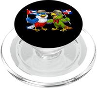 Cuba République Dominicaine Drapeau Fier héritage cubain PopSockets PopGrip pour MagSafe