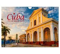 Cuba - Unter der Sonne der Karibik (Wandkalender 2026 DIN A4 quer), CALVENDO Monatskalender: Kubas Schönheit und Verfall eingefangen in intensiven Farben.