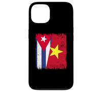 Cuba Vietnam Demi Drapeau cubain Vietnamien Histoire Coque pour iPhone 13
