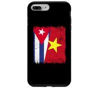 Cuba Vietnam Demi Drapeau cubain Vietnamien Histoire Coque pour iPhone 7 Plus/8 Plus