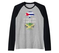Cubain cultivé avec des Racines de Yardie Cuba Jamaïque Cuba Jamaïque Manche Raglan
