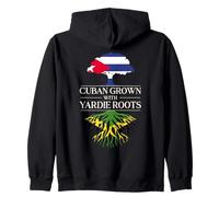 Cubain cultivé avec des Racines de Yardie Cuba Jamaïque Cuba Jamaïque Sweat à Capuche