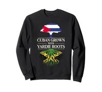 Cubain cultivé avec des Racines de Yardie Cuba Jamaïque Cuba Jamaïque Sweatshirt