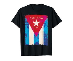 Cubain Drapeau Shirt Cuba Libre T-Shirt Graphique avec Valeur