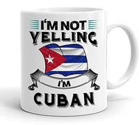 Cubain - Je Ne Crie Pas, Je Suis Cubain Mug Durable Tasse À Thé Céramique Tasse À Café Cadeau Mignon Pour Noël Anniversaire Collègue 330ml