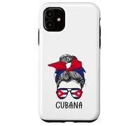 Cuban Cubana Girl Cuban Heritage Cuba Flag Coque pour iPhone 11