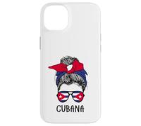 Cuban Cubana Girl Cuban Heritage Cuba Flag Coque pour iPhone 14 Plus