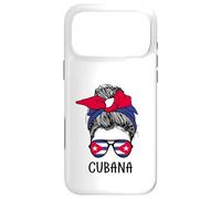 Cuban Cubana Girl Cuban Heritage Cuba Flag Coque pour iPhone 17 Pro Max