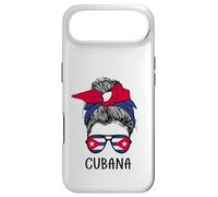 Cuban Cubana Girl Cuban Heritage Cuba Flag Coque pour iPhone Air