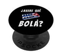 Cuban Dominoes Domino Game Miami Florida Cuba Greeting PopSockets PopGrip Adhésif