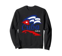 Cuban Flag Caribbean Island Tropical Vacation Gift Sweatshirt