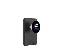 Cuban Flag Cuba Design Miami Spanish Cuban PopSockets PopWallet pour MagSafe