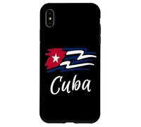 Cuban Flag Cuba Miami Spanish Cuban Roots T-Shirt Coque pour iPhone XS Max