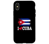 Cuban Flag Cuba T-Shirt Miami Spanish Cuban Coque pour iPhone X/XS