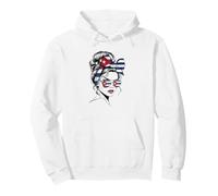 Cuban Girl Havana Cuba Culture Cuban Heritage Flag Pride Sweat à Capuche