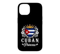 Cuban Princess Cuba Flag Proud Cuban Girl Coque pour iPhone 14