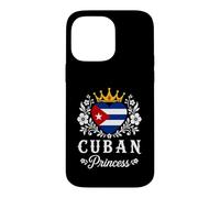 Cuban Princess Cuba Flag Proud Cuban Girl Coque pour iPhone 14 Pro Max