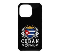 Cuban Queen Cuba Flag Proud Cuban Woman Coque pour iPhone 13 Pro