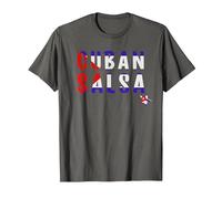 Cuban Salsa - Danse & Danseurs Salsa T-Shirt, Homme, Asphalte, L
