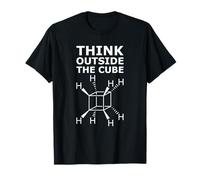 Cubane Chimie Science - Think Outside The Cube T-Shirt