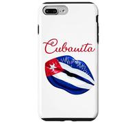 Cubanita Lips Formed by The Cuban Flag Design Coque pour iPhone 7 Plus/8 Plus